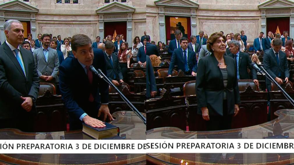 Juraron los diputados santiagueños Jorge Mukdise, Cecilia López Pasquali y Marcelo Barbur

